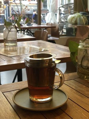 Roiboos tea  at De Herbivoor in Groningen