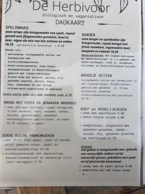   at De Herbivoor in Groningen