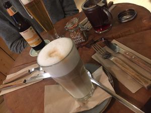 Latte ☕️ at De Herbivoor in Groningen