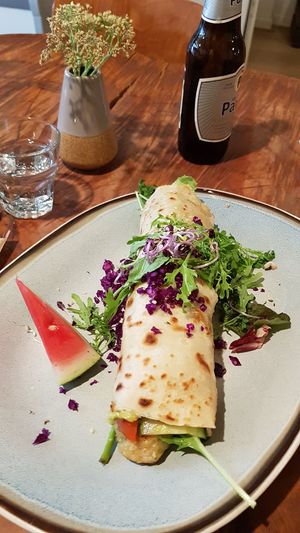 Best wrap ever at De Herbivoor in Groningen