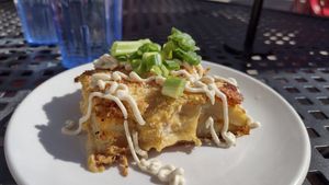 Special potatoes au gratin at Beerline Cafe in Milwaukee