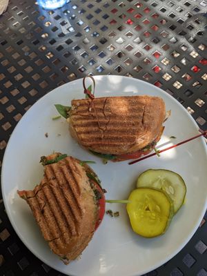 Caprese sandwich at Beerline Cafe in Milwaukee