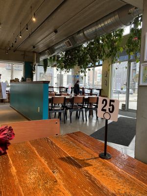 Cafe area  at Beerline Cafe in Milwaukee