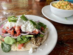 Super Gyro - Special menu item  at Beerline Cafe in Milwaukee
