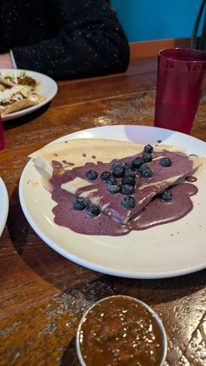 Lemon poppyseed crepe at Beerline Cafe in Milwaukee