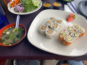 Vegan sushi!!!! at Sticky Rice in Richmond