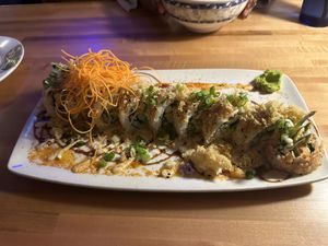 Veganzilla - huge and so delicious   at Sticky Rice in Richmond