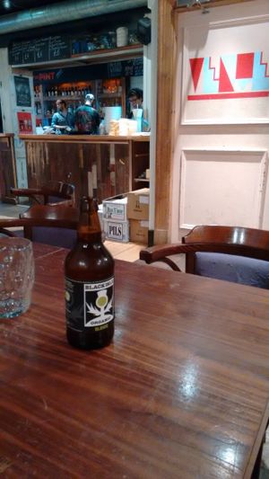 Ooohhhh black isle blonde. Ya dancer at The Hug and Pint in Glasgow