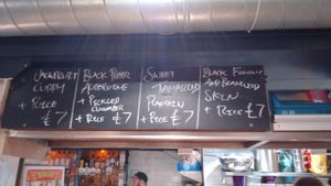 Daily menu at The Hug and Pint in Glasgow