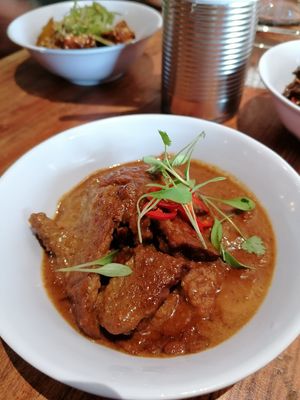 Tempeh at The Hug and Pint in Glasgow