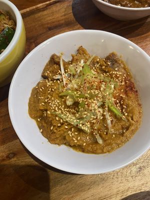 Tofu lemongrass  at The Hug and Pint in Glasgow