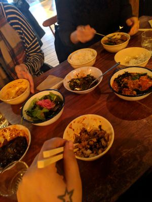 food at The Hug and Pint in Glasgow