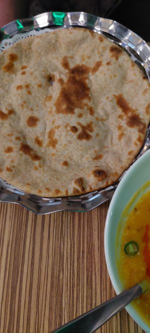 Roti at Indian Temptation in Bath