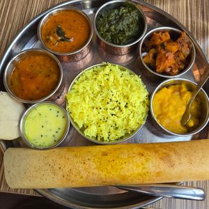 Indian Thali at Indian Temptation in Bath