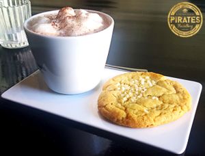 Capuccion & Cookie ;) at Pirates in Heidelberg