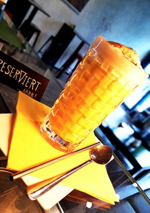 Golden Latte at Pirates in Heidelberg