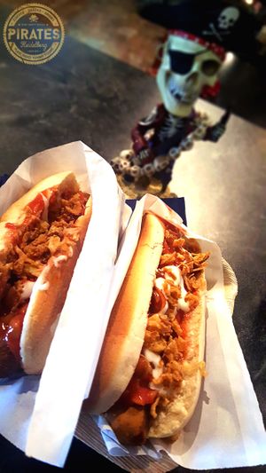 Hot(without)Dog ;) at Pirates in Heidelberg