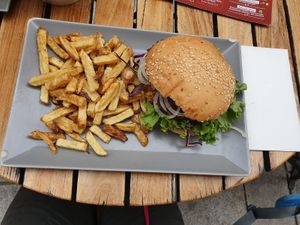 BioHanfBurger at BioBurgerMeister in Salzburg