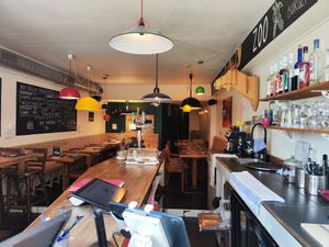 Interior at Zoo Burger - Marterey in Lausanne