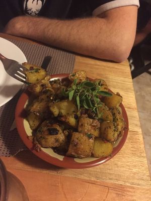 Spicy potato. at Casa Siria in Sao Caetano Do Sul