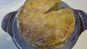 Vegan apple pie at Il Mijo in Warsaw