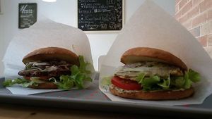 More burgers... at Vegabona in Gyor