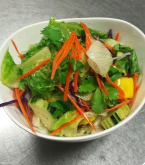 summer salad at Golden Teak in Tacoma