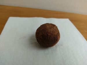 I think it was an energy ball at ROOTS - Amstelveenseweg in Amsterdam