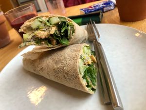Asian wrap at ROOTS - Amstelveenseweg in Amsterdam