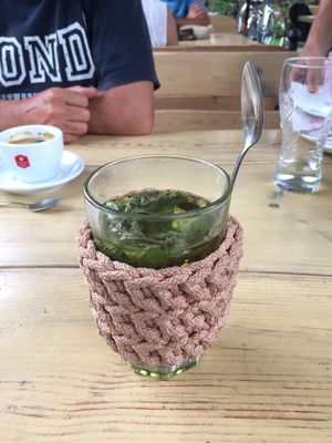 what a cool witch's herb  tea at Pamario Takas in Juodkrante