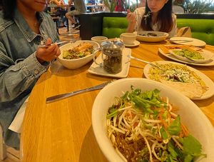 This food was so good. at True Food Kitchen in Houston