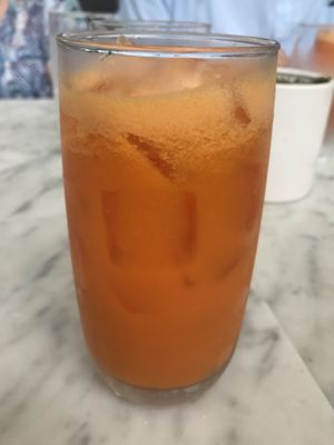 Bright eyes juice at True Food Kitchen in Houston