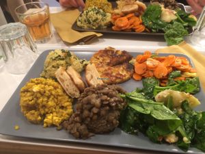 tasting at BistroBio in Milan