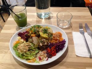 Amazing food cooked with love! at PH7 Equilibre - Peletier in Paris