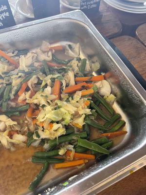 Buffet brekky   at Alkaline Restaurant in Canggu