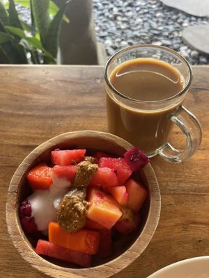   at Alkaline Restaurant in Canggu