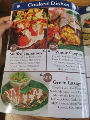 Cooked dishes 2 at Alkaline Restaurant in Canggu