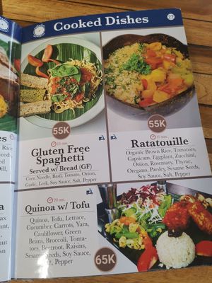 Cooked dishes 3 at Alkaline Restaurant in Canggu