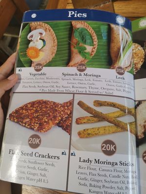 Pies at Alkaline Restaurant in Canggu