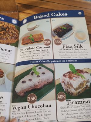 Baked cakes 2 at Alkaline Restaurant in Canggu