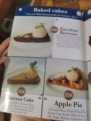 Baked cakes 3 at Alkaline Restaurant in Canggu