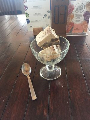 Tiramisu Ice cream bitter sweet ;) at Alkaline Restaurant in Canggu