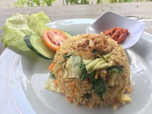 Fried rice  at Alkaline Restaurant in Canggu