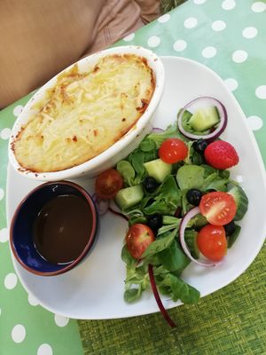 Vegan shepards pie at The Green Room in Warrington