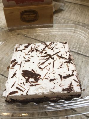 Chocolate cake  at VeganBurg in San Francisco