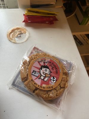 Peanut butter cookie  at VeganBurg in San Francisco