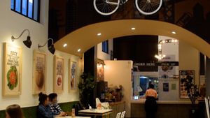 interior at VeganBurg in San Francisco