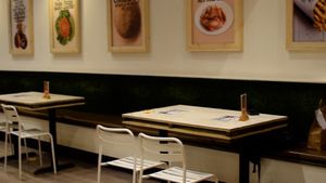 interior at VeganBurg in San Francisco