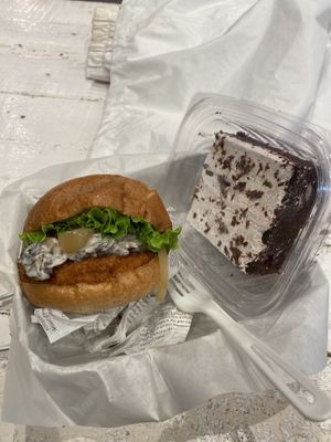   at VeganBurg in San Francisco