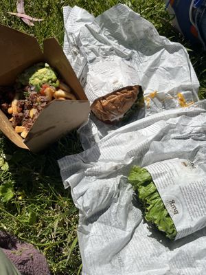   at VeganBurg in San Francisco